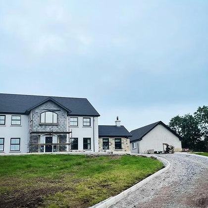 New Build 4,400 Square Foot County Tyrone Farmhouse revealed with top interior and lighting tips!