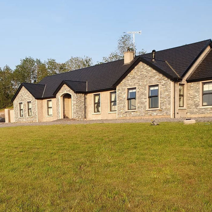 Inspirational New Build Bungalow in County Tyrone revealed with Lighting by Castle Lighting Omagh