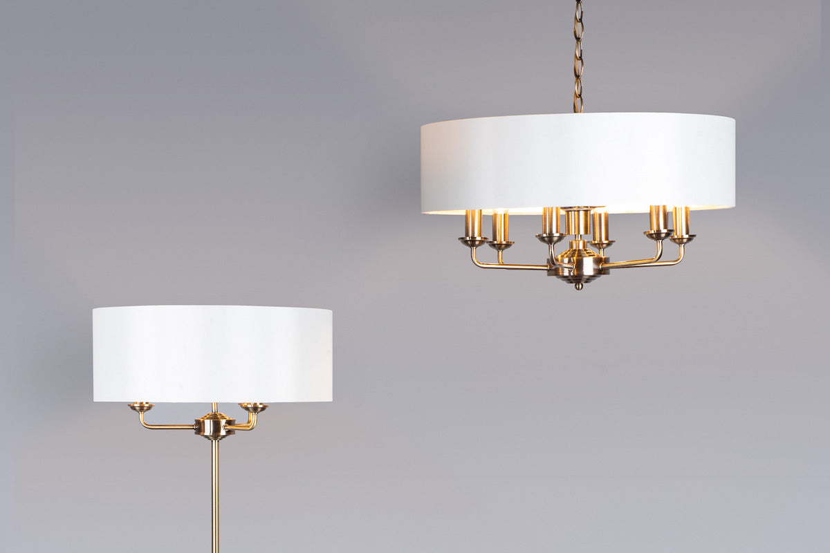 Add style with the Laura Ashley Sorrento Lighting Range