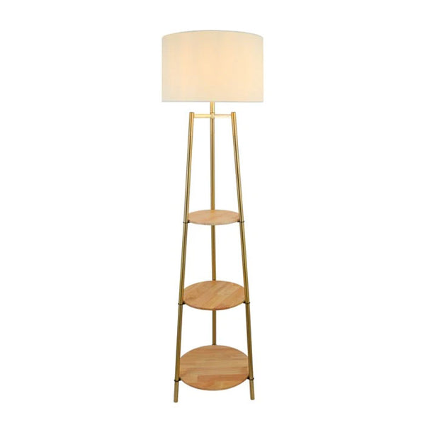 Dundalk Lighting 465 FL Gold Floor Lamp 465FL