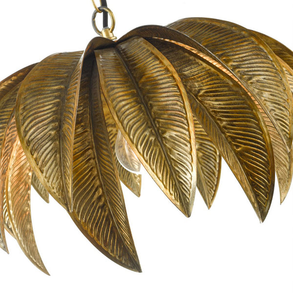 Dar Cara Pendant Antique Gold CAR0135