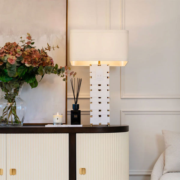Katie Bleu Sia Table Lamp