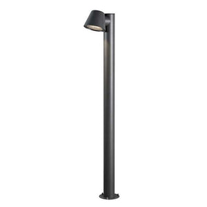 Konstsmide 7524-370 Trieste Single Light Outdoor Post Light in Anthracite Finish