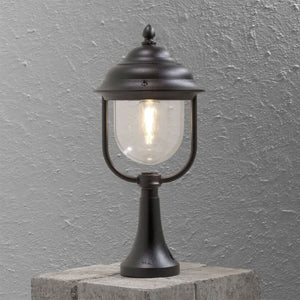Konstsmide Parma Down Outdoor Wall Light Matt Black 7222-750