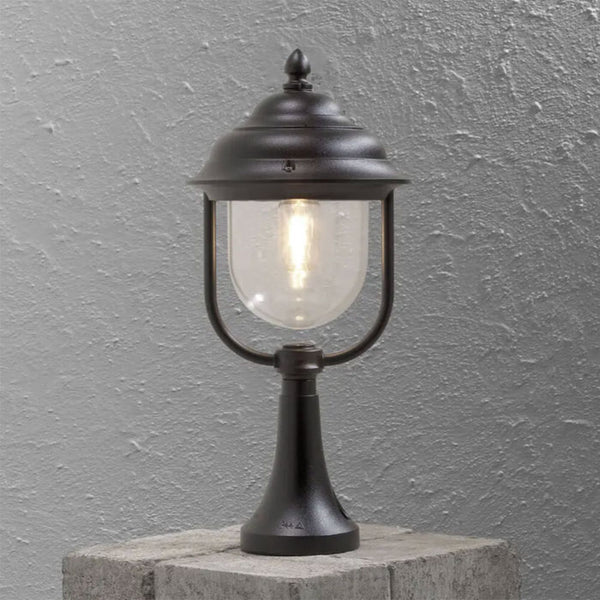 Konstsmide Parma Down Outdoor Wall Light Matt Black 7222-750