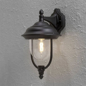Konstsmide Parma Gate Post Light Matt Black 7224-750