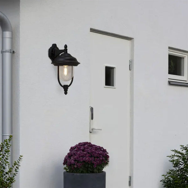 Konstsmide Parma Gate Post Light Matt Black 7224-750