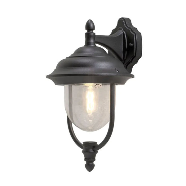 Konstsmide Parma Gate Post Light Matt Black 7224-750