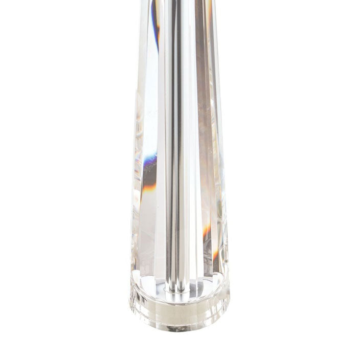 Laura Ashley Blake Medium Table Lamp Crystal Polished Chrome Base Only LA3452193-Q