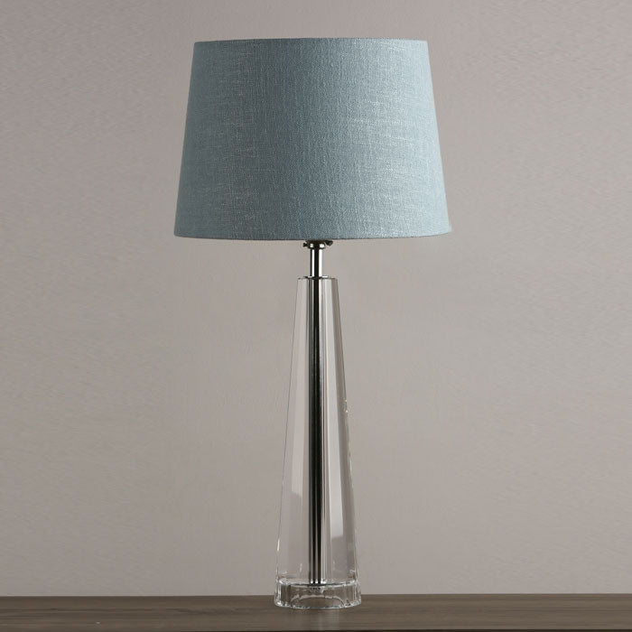 Laura Ashley Blake Medium Table Lamp Crystal Polished Chrome Base Only LA3452193-Q