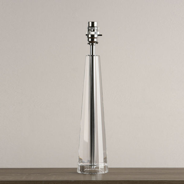 Laura Ashley Blake Medium Table Lamp Crystal Polished Chrome Base Only LA3452193-Q