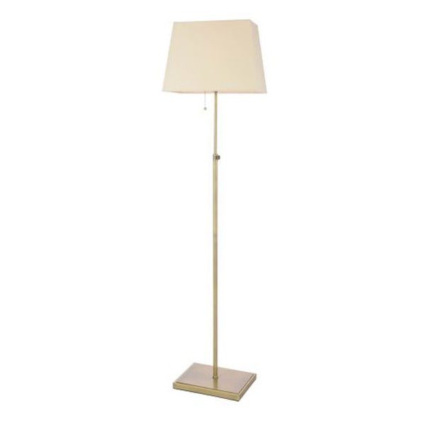 Laura Ashley Bartley Floor Lamp Antique Brass with Shade LA3756684-Q