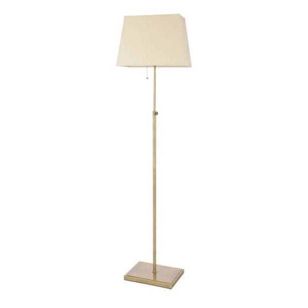 Laura Ashley Bartley Floor Lamp Antique Brass with Shade LA3756684-Q