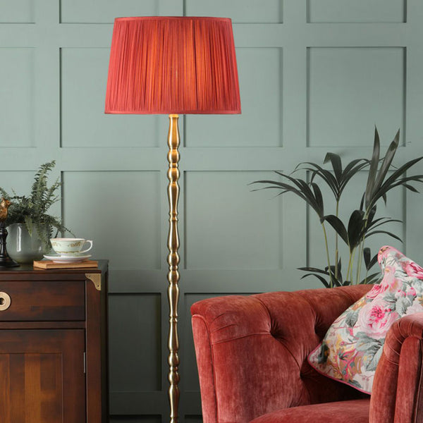 Laura Ashley Corey Floor Lamp Antique Brass Base Only LA3756199-Q