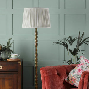 Laura Ashley Corey Floor Lamp Antique Brass Base Only LA3756199-Q