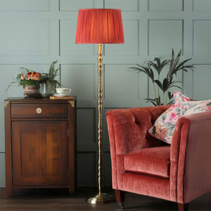 Laura Ashley Corey Floor Lamp Antique Brass Base Only LA3756199-Q