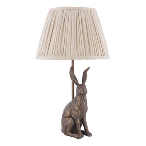 Laura Ashley Hare Table Lamp Antique Bronze with Shade LA3756663-Q