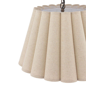 Laura Ashley Holwell 2 Light Pendant Antique Bronze with Shades LA3756643-Q