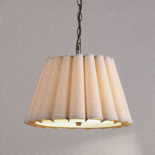 Laura Ashley Holwell 2 Light Pendant Antique Bronze with Shades LA3756643-Q