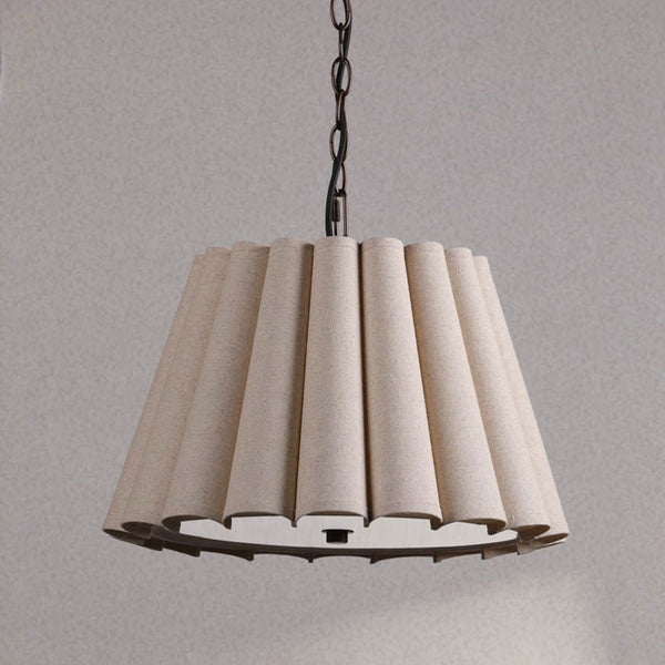 Laura Ashley Holwell 2 Light Pendant Antique Bronze with Shades LA3756643-Q