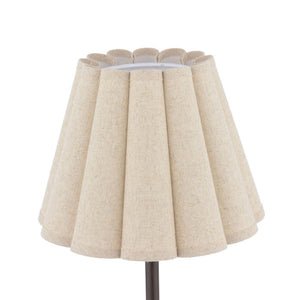Laura Ashley Holwell Table Lamp Antique Bronze with Natural Linen Shade LA3756644-Q