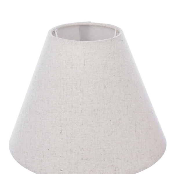 Laura Ashley Pussywillow Table Lamp Cream Ceramic and Polished Chrome With Shade (Twin Pack) LA3756565-Q