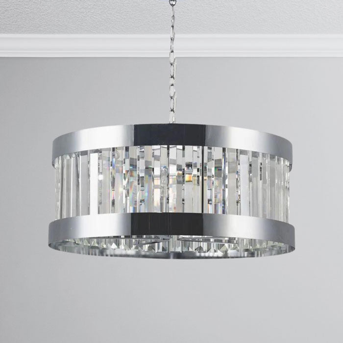 Magnalux Pandora 5 Light Crystal Pendant in Polished Chrome PAN05CH