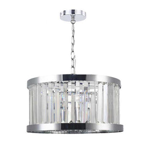 Magnalux Pandora 3 Light Crystal Pendant in Polished Chrome PAN03CH