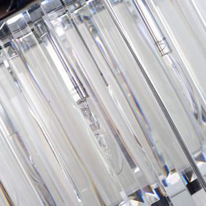 Magnalux Pandora 5-Light Long Crystal Bar Pendant in Polished Chrome PAN05CHB