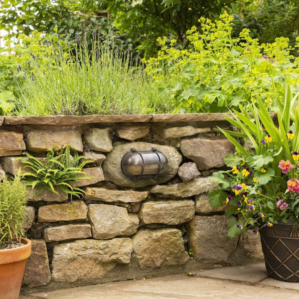 Navigator Decorative Eyelid Bulkhead in Antique Brass 09007