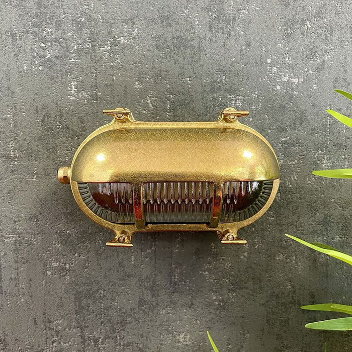 Navigator Eyelid Bulkhead in Raw Brass 05843