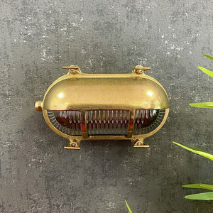 Navigator Eyelid Bulkhead in Raw Brass 05843