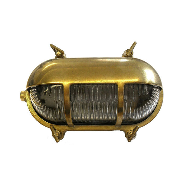 Navigator Eyelid Bulkhead in Raw Brass 05843