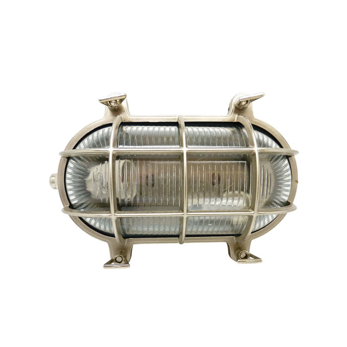 Navigator Large Standard Bulkhead in Satin Nickel 09012