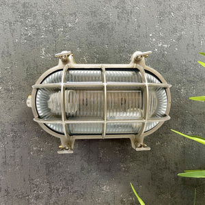 Navigator Large Standard Bulkhead in Satin Nickel 09012