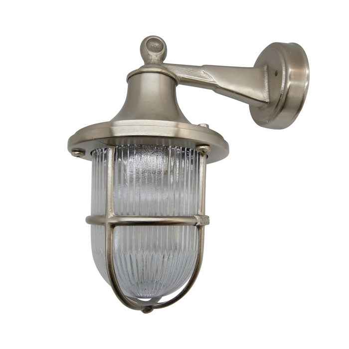 Navigator Outdoor Wall Lantern in Satin Nickel 05961