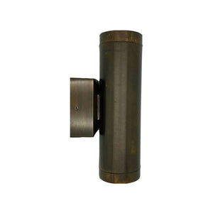 Navigator Up & Down Wall Light in Antique Brass 09081