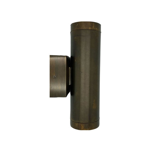 Navigator Up & Down Wall Light in Antique Brass 09081