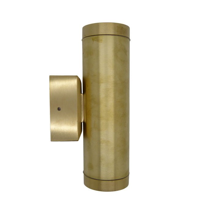 Navigator Up & Down Wall Light in Raw Brass 06294