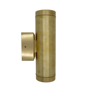 Navigator Up & Down Wall Light in Raw Brass 06294