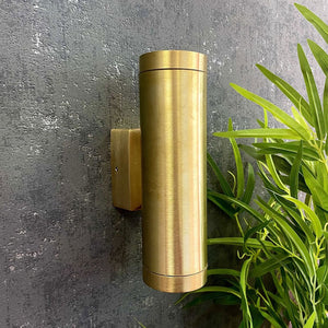 Navigator Up & Down Wall Light in Raw Brass 06294