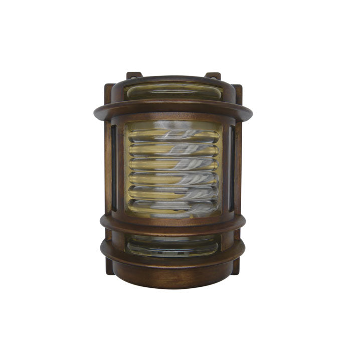 Navigator Wall Light in Antique Brass 09005