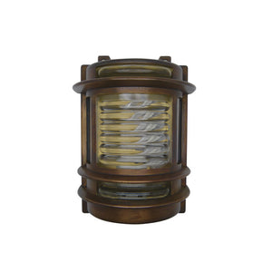 Navigator Wall Light in Antique Brass 09005