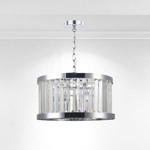 Magnalux Pandora 3 Light Crystal Pendant in Polished Chrome PAN03CH