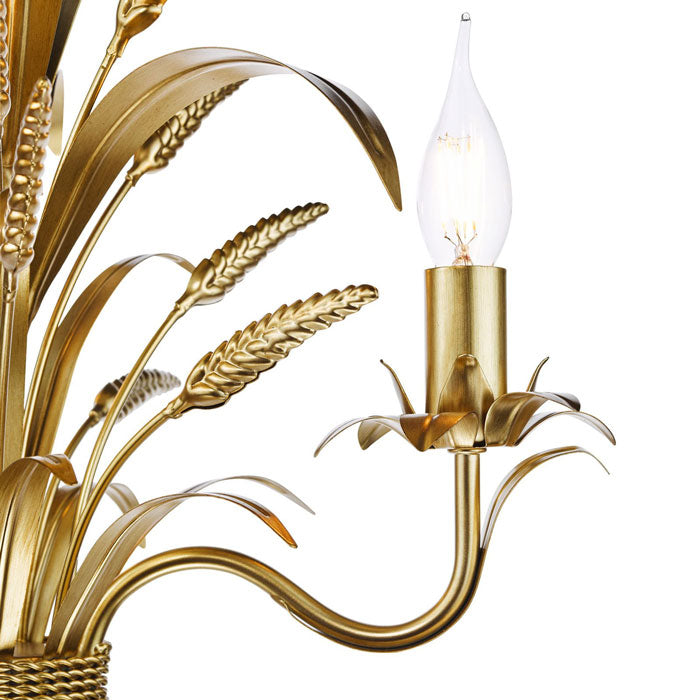 Dar Phaedra 3 Light Pendant Gold PHA0335