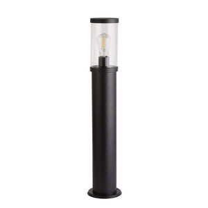 Searchlight Bakerloo Outdoor Post - Black Metal & Polycarbonate 8631-730