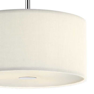 Dar Zaragoza 3 Light Pendant Cream 40cm ZAR1033