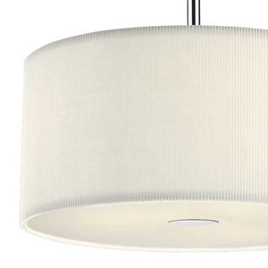 Dar Zaragoza 3 Light Pendant Cream 40cm ZAR1033