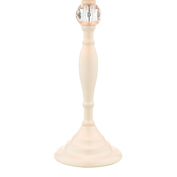 Laura Ashley Ellis Table Lamp Cream With Ivory Shade LA3567334-Q