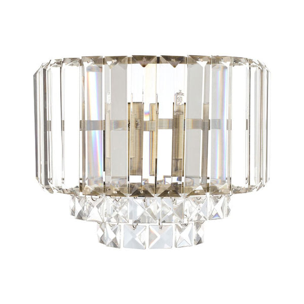 Laura Ashley Vienna Wall Light Antique Brass Crystal LA3727747-Q